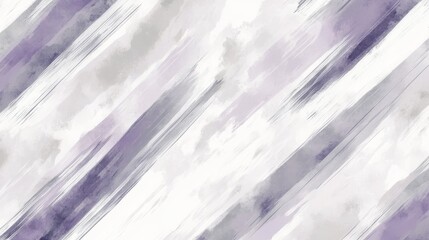 Poster - Elegant pencil strokes in pastel gray and lavender hues create a serene and minimalist design perfect for calming spaces