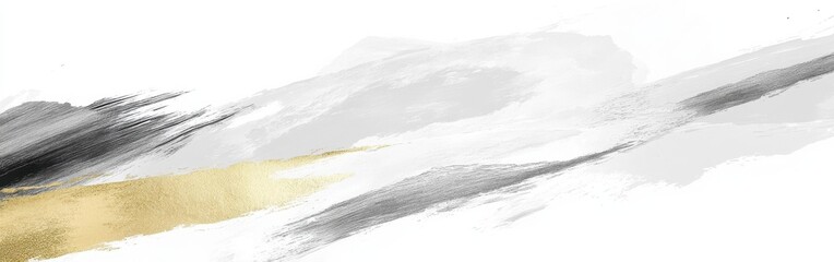 Fototapete - Elegant simplicity with a single pencil on abstract white backdrop creating a serene and inspiring atmosphere