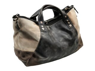 Isolated Two-Toned Shoulder Bag