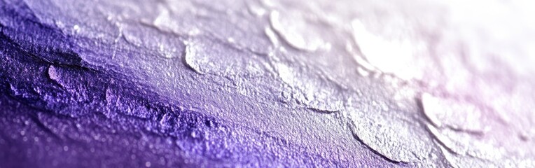 Poster - Soft bokeh effect showcases beautiful shades of lavender with subtle texture in a tranquil setting