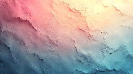 Leinwandbilder - Soft pastel gradient background with soothing rainbow hues featuring a delicate blur effect that creates an ethereal dreamlike atmosphere