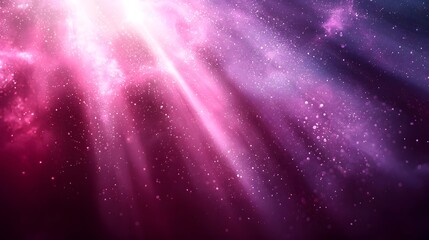 Fototapete - Stunning abstract gradient purple background with blurred effects enhanced by soft glowing light rays and subtle shadow textures creating a captivating cosmic digital art style