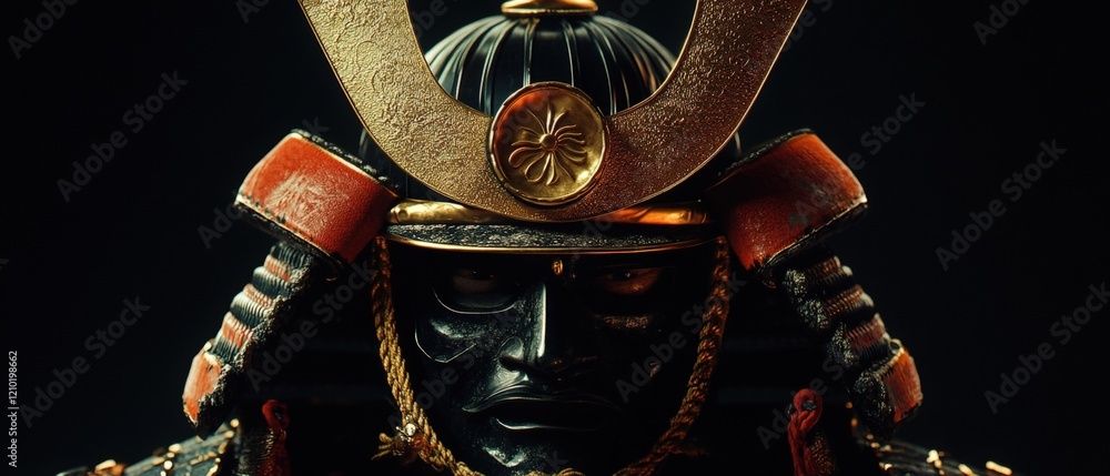 Samurai Colours Samurai armor, traditional Japanese warrior attire displayed in ...