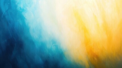 Aufkleber - Vertical gradient showcasing cool blues blending with warm yellows, creating a soothing visual effect