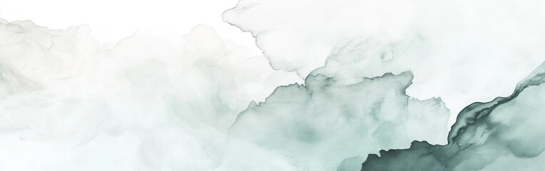 Fototapete - Elegant gradient of soft mint pencil strokes blends seamlessly with gentle hues creating a calming visual ambiance