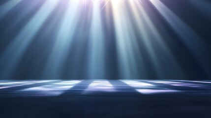 Fototapete - Mesmerizing Purple Gradient with Ethereal Light Rays and Soft Shadows   Smooth Abstract Design with Blurred Effects for a Tranquil and Captivating Look