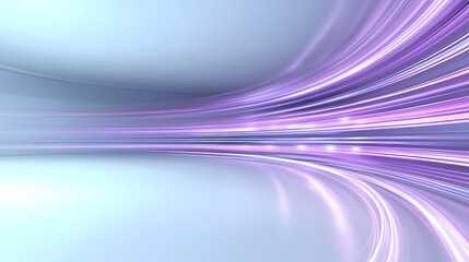 Fototapete - Ethereal and Captivating Abstract Background with Vibrant Purple Hues Soft Gradient Light Rays and Gentle Shadows Creating a Dreamlike and Mesmerizing Atmosphere