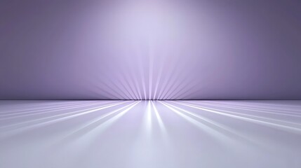 Leinwandbilder - Ethereal Purple Gradient Backdrop with Soft Radiant Lights and Gentle Shadows   Dreamy Minimalist Abstract Background with Blurred Glowing Rays and Moody Atmosphere