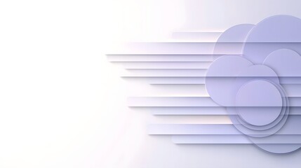 Aufkleber - Smooth elegant abstract background featuring a gradient purple color scheme with soft blurred light rays and subtle shadows creating a serene and visually stunning digital design