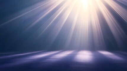 Fototapete - Stunning purple gradient abstract background with soft blurred light rays and delicate shadow textures creating a mesmerizing ethereal and visually captivating digital artwork