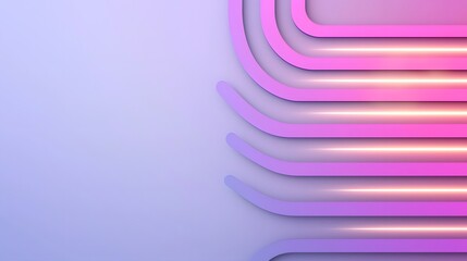 Poster - Mesmerizing Abstract Purple Gradient with Soft Blurred Lighting Effects   Modern Visual Art Design for Backgrounds Wallpapers and Digital