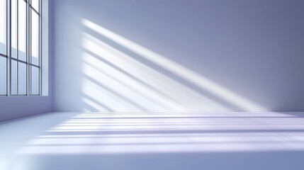 Fototapete - Mesmerizing abstract background with a soft purple gradient delicate light rays and subtly blended shadows creating a sophisticated and contemporary aesthetic