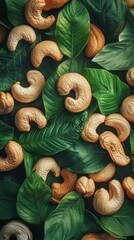 Wall Mural - beautiful cashews nuts