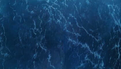 Aufkleber - close-up view of abstract deep blue marble texture with intricate white veins and flowing patterns for artistic or design background