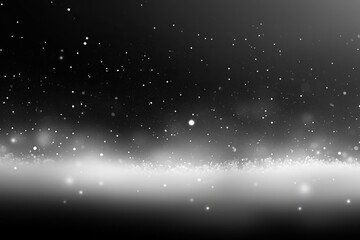 Wall Mural - dark black and gray blurred gradient background has a little abstract light. , isolated on white bac