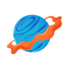 Wall Mural - space planet system solar