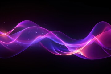 Wall Mural - light purple neon wind line backgrounds abstract pattern