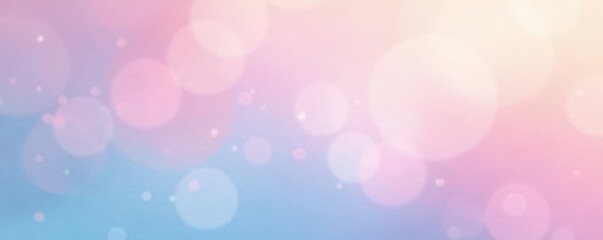 Wall Mural - Pastel pink to light blue gradient, soft and dreamy , watercolor, soft