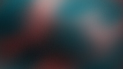 Fototapete - Abstract blur grainy gradient background texture. Colorful digital grain soft noise effect pattern. Lo-fi multicolor vintage retro. VHS Glitch Texture
