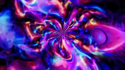Wall Mural - abstract purple neon background with colorful gradient. blurred background moving in transition of c