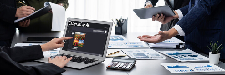 Generative AI virtual assistant tools for prompt engineer and user for ease of engage artificial intelligence AI technology help people to work with generative AI functions by prompting the AI brisk