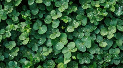 Wall Mural - a close up of a bunch of green leaves