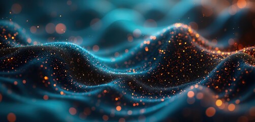 Abstract digital design. Fluid lines. Abstract tech background. Dynamic waves of glowing particles. Futuristic design. Modern style. Dynamic pattern. Biometric tech concept. Fingerprint tech. Unique