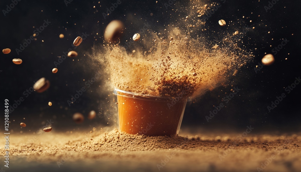 Exploding Coffe Caps Exploding Instant Coffee Capsule: A Quick And Convenient Way To Make ...