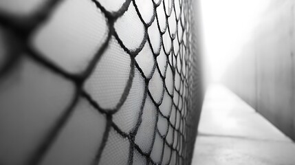 Cracked surface reveals textured pattern in grayscale