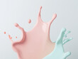 © aka_artiom - Dynamic Visual Experience: Gel Drop Effect Meets Vibrant Color Splash for Captivating Textures and Depth in Digital Graphics and Artwork Enhancements.