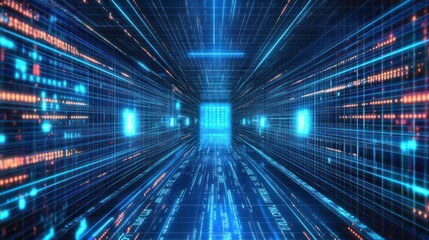 Digital Data Stream: A Journey Through Cyberspace