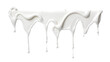 © Transparent PNG  - Dripping milk isolated on transparent white background, clipping path, Png file