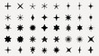 © Rawpixel.com - A collection of star shapes, featuring various star designs, star symbols, and star patterns. These star icons are diverse in style and form, showcasing star variations. Element vector set.