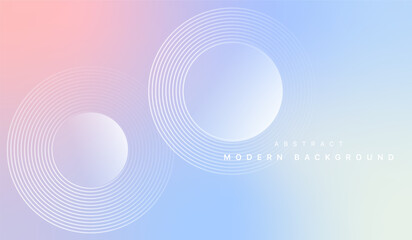 Abstract geometric stripe line vecto design for banners. and A soft blue and pink gradient Abstract background with circle lines on light blue, pink background