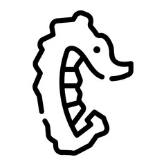 Sticker - seahorse