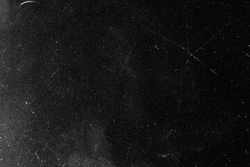 Wall Mural - grunge black scratch texture background