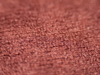 Poster - A close up of a brown carpet with a fuzzy texture
