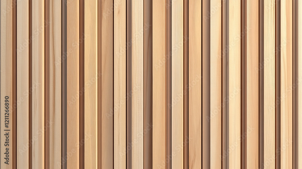 Vertical light brown wood plank wall with natural wood texture ...