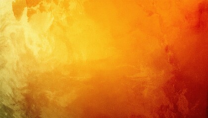 Aufkleber - warm textured gradient in fiery orange and yellow hues with subtle artistic brush strokes, ideal for digital art or branding design