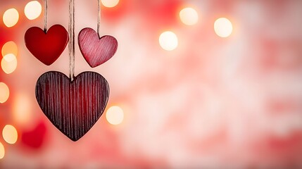 Poster - Vibrant dynamic heart shaped in a variety of bright and bold colors set against a glowing gradient backdrop evoking joy and