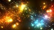 © lisa - Abstract Cosmic Fireworks Display Of Light And Stars