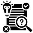 © Uniconlabs - Testing Method Glyph Icon