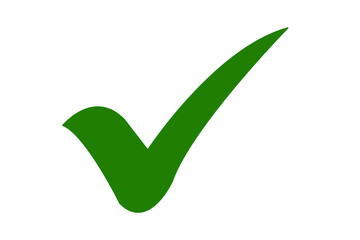 Wall Mural - green right tick check mark png file type for your apps, website, web, ui, logo, designs
