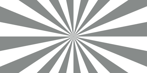 Aufkleber - Abstract background with rays retro starburst. Black and white twisted swirl. Spiral radial striped backdrop design. Funky ray elements, circle motifs. Classic vintage rays sunburst twisted retro Desi