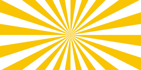Poster - Abstract background with rays retro starburst. Funky ray elements, circle motifs, reminiscent of circus themes. Shining ray of sunlight isolated on transparent backgrounds