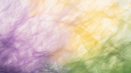 Wall Mural - abstract colorful smoke background with flowing patterns in shades of purple, yellow, and green for 