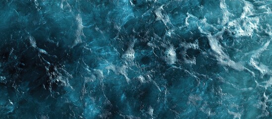 Wall Mural - Tranquil close-up of calm turquoise water surface with gentle ripples and soft light reflections ideal for peaceful backgrounds in designs