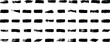 © Mounir - Black brush strokes vector illustration, abstract grunge texture on white background. Artistic design element, paint smear, ink splatter, creative graphic