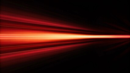 Aufkleber - Red line of light speed motion background. Red fast movement background design faster. Concept texture of digital technology, speedy move and space black. Futuristic stream velocity trail effect