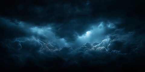 the sky is dark and cloudy, with a storm brewing in the distance
